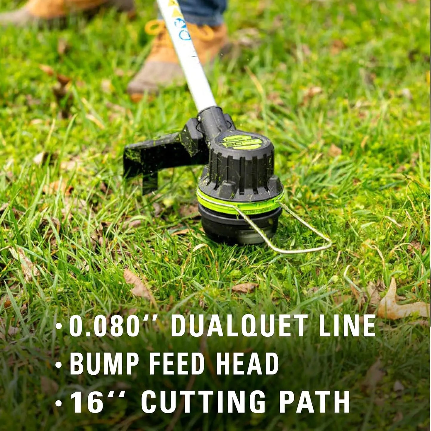 80V Cordless String Trimmer + Leaf Blower Combo