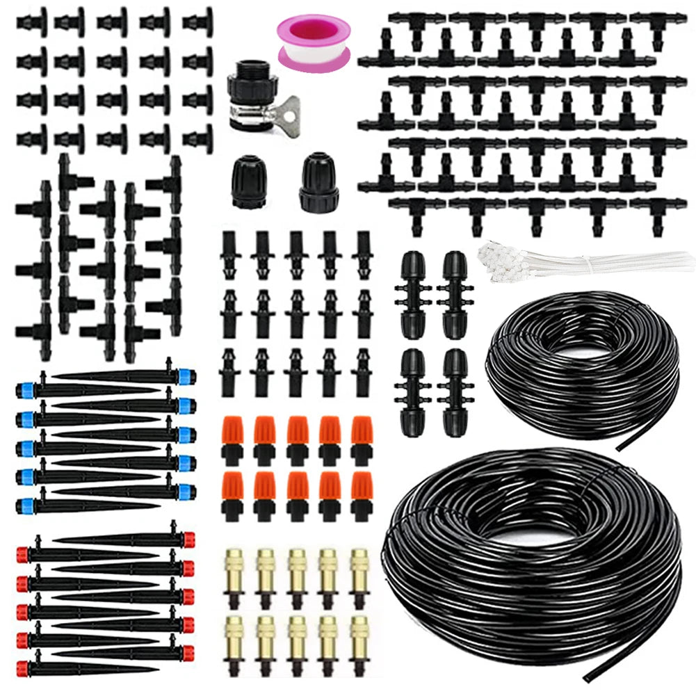 200FT Drip Irrigation System Kit