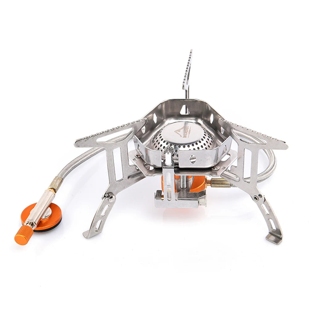 Camping Wind Proof Gas Burner rips