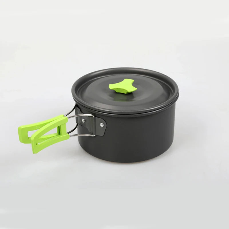 3pcs/Set Ultra-light Aluminum Alloy Camping Cookware