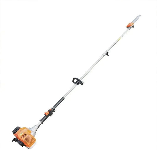 52CC Pole Saw Gas Powered Two-Stroke Cordless Tree Trimmer Pruning Chainsaw Long Extension Garden Branch Cutter for Tree