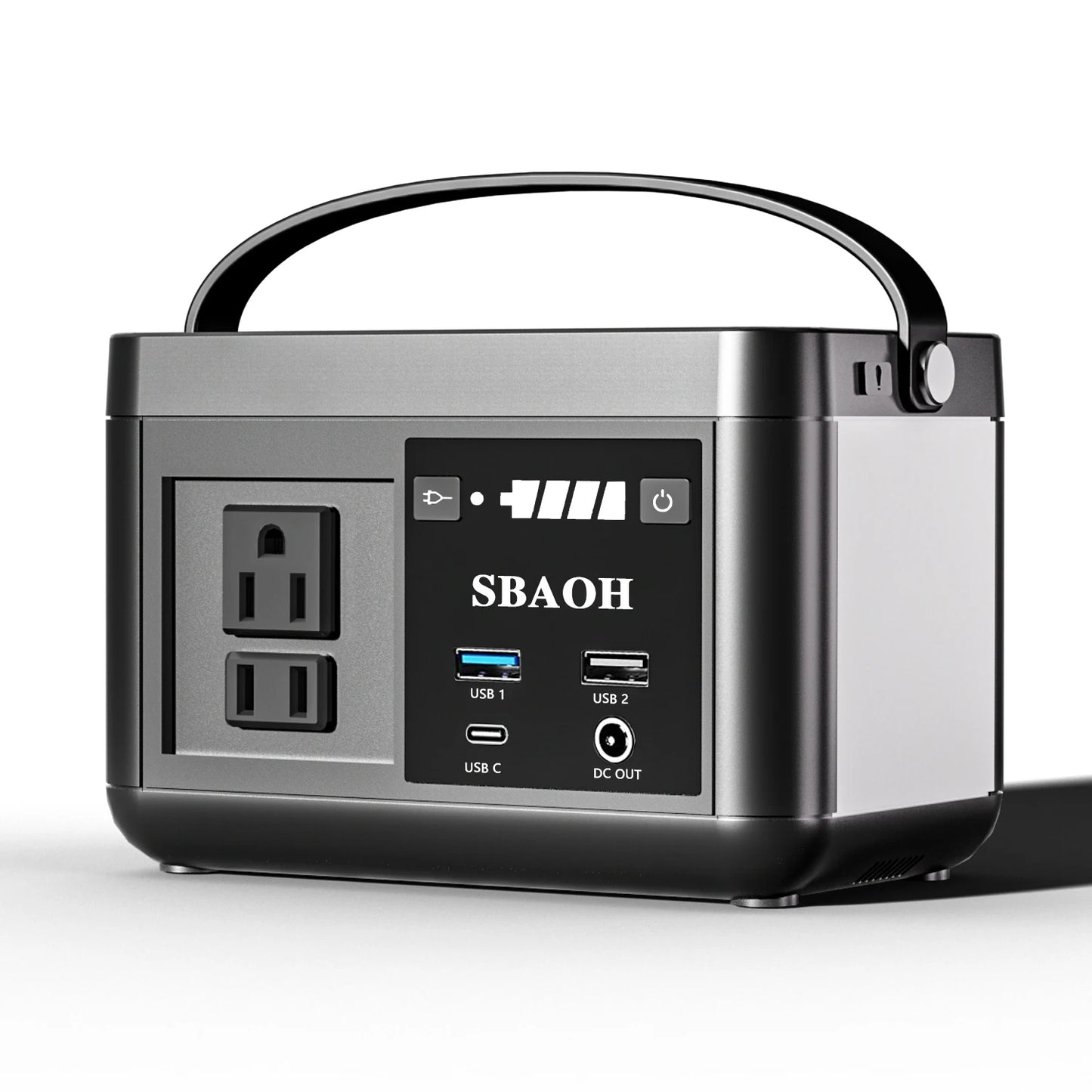 Portable Power Station with 120W AC Output, Power Solar Generator