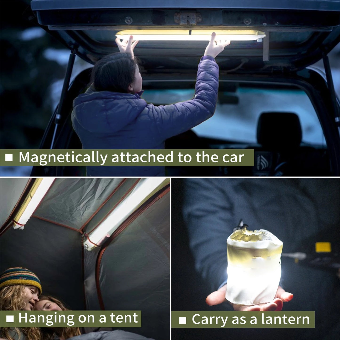 Rechargeable Portable Camping Strong Light