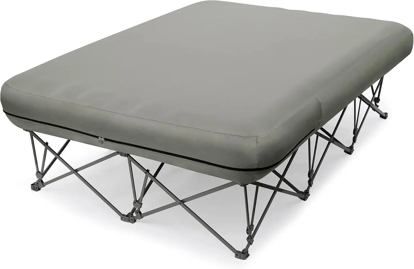 2 Person Folding Camping Bed with Inflatable Air Mattress