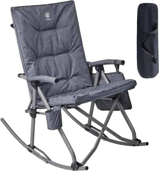 Oversized Folding Rocking Camping Chair