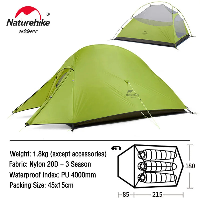 3 Person Ultralight Waterproof Tent