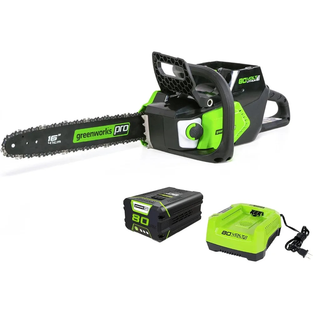 80V 16" Brushless Cordless Chainsaw