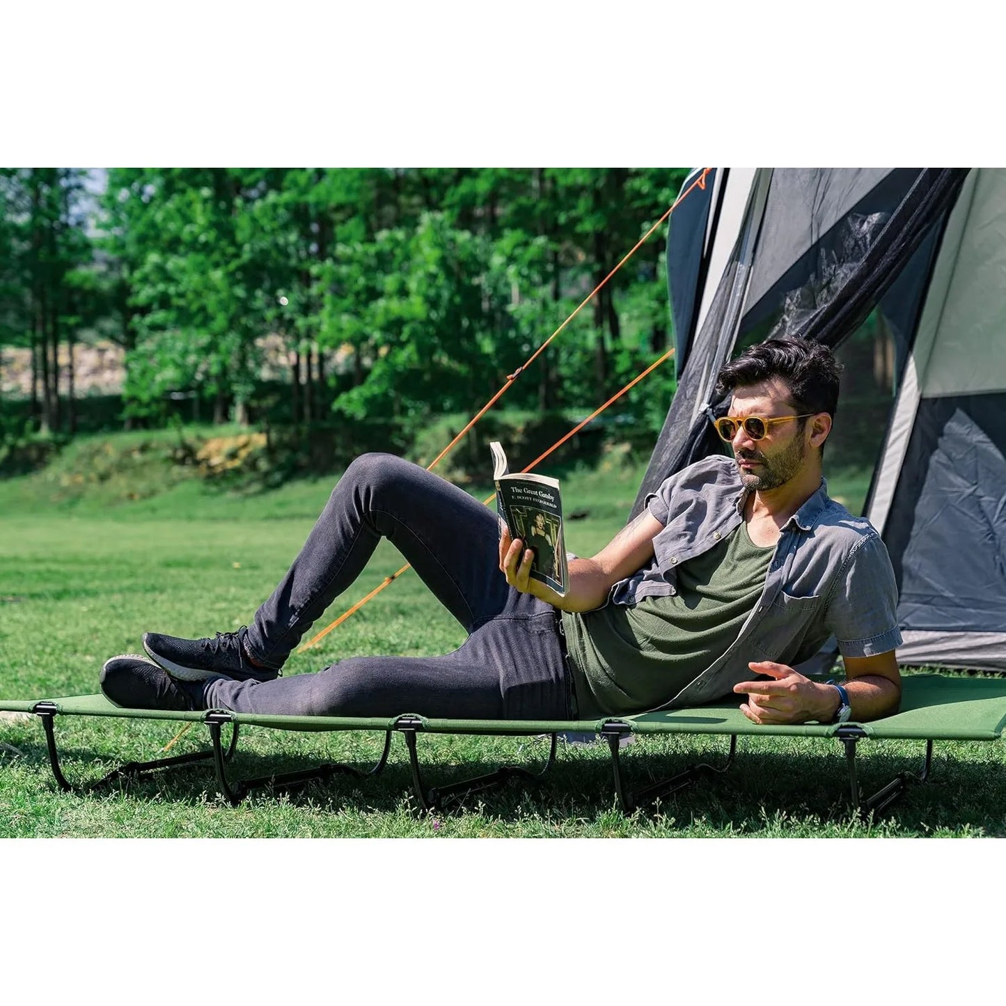 Folding Camping Cot for Adults,