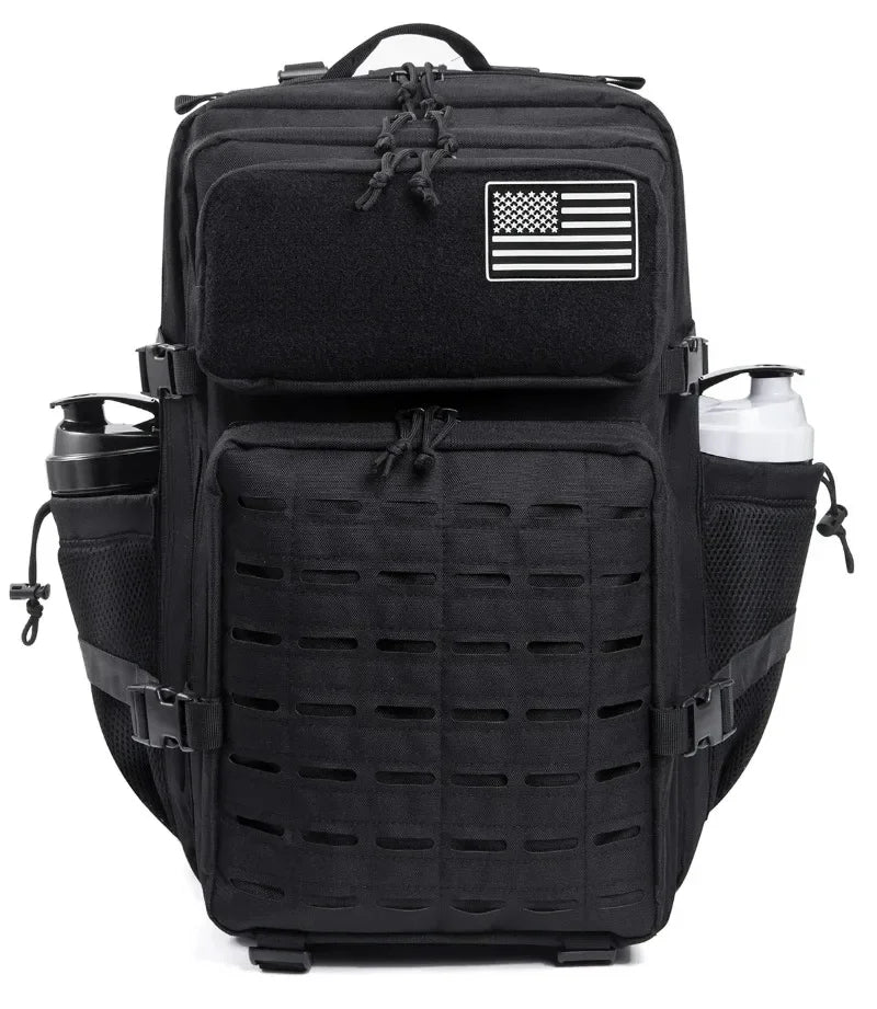 45L Tactical Backpack with Bottle Holder