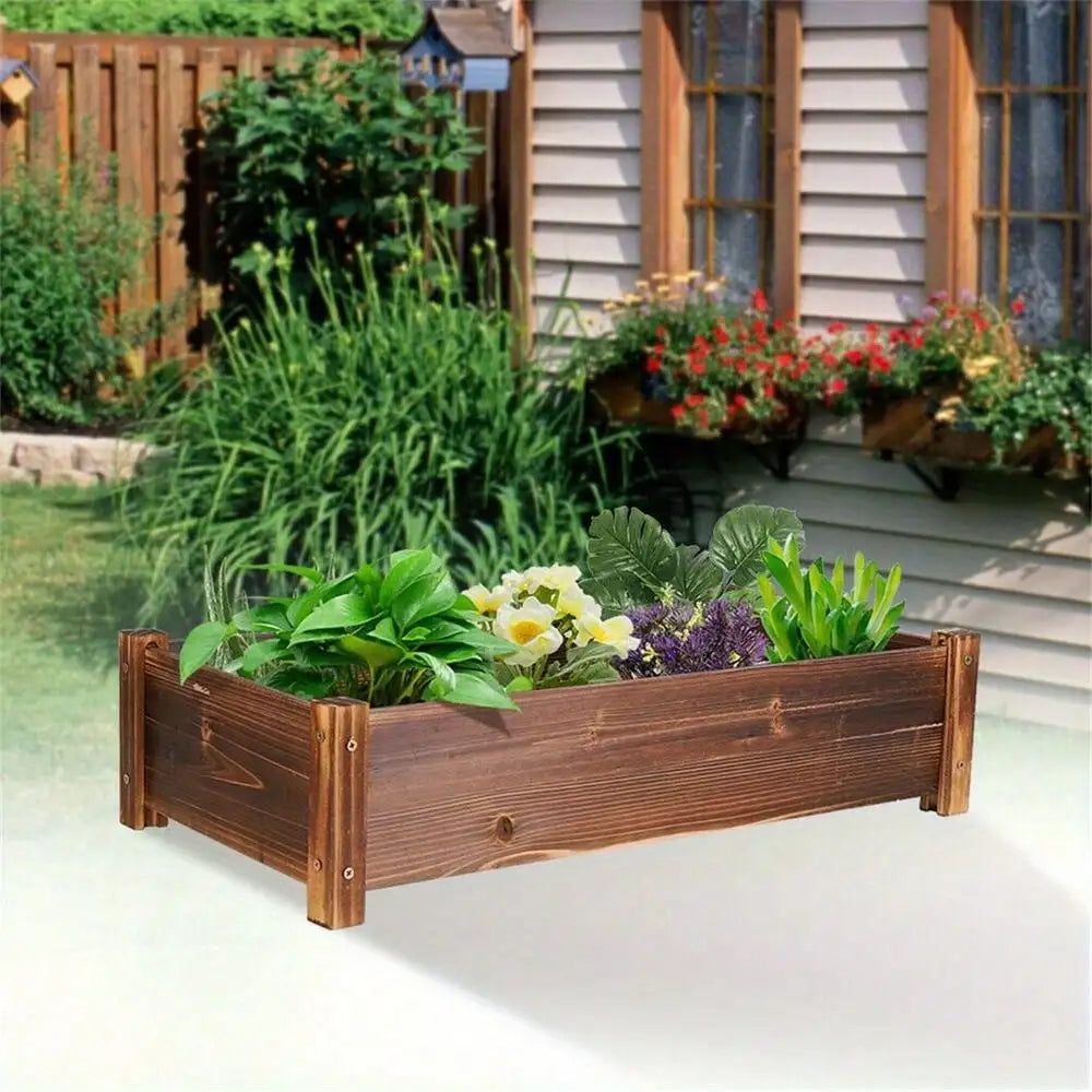 Raised Garden Bed, 26x13x6.3"