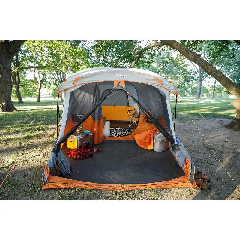 11 Person Cabin Tent w/Screen Room