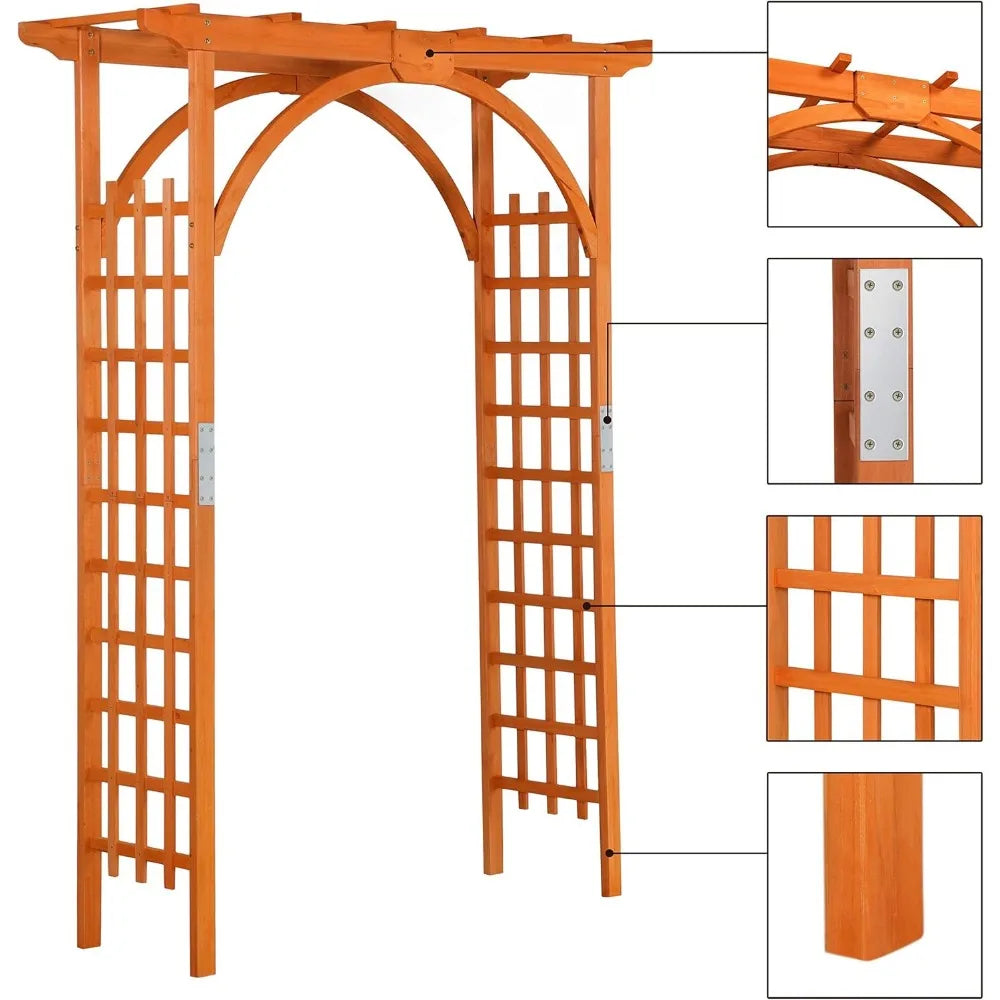 Wooden Garden Trellis Horticulture 85in