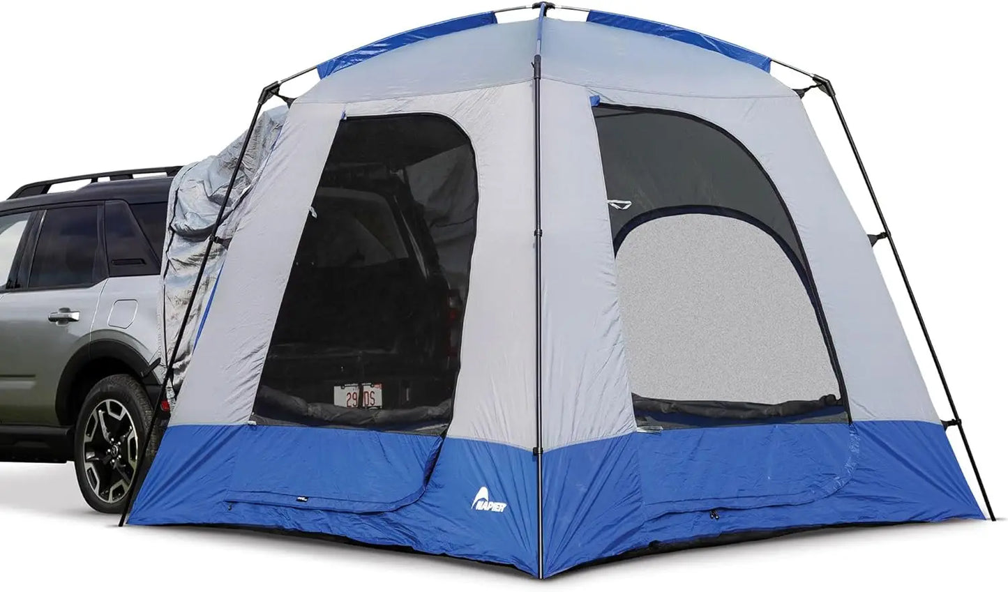 9'x9' Waterproof Tent with Universal Vehicle Sleeve