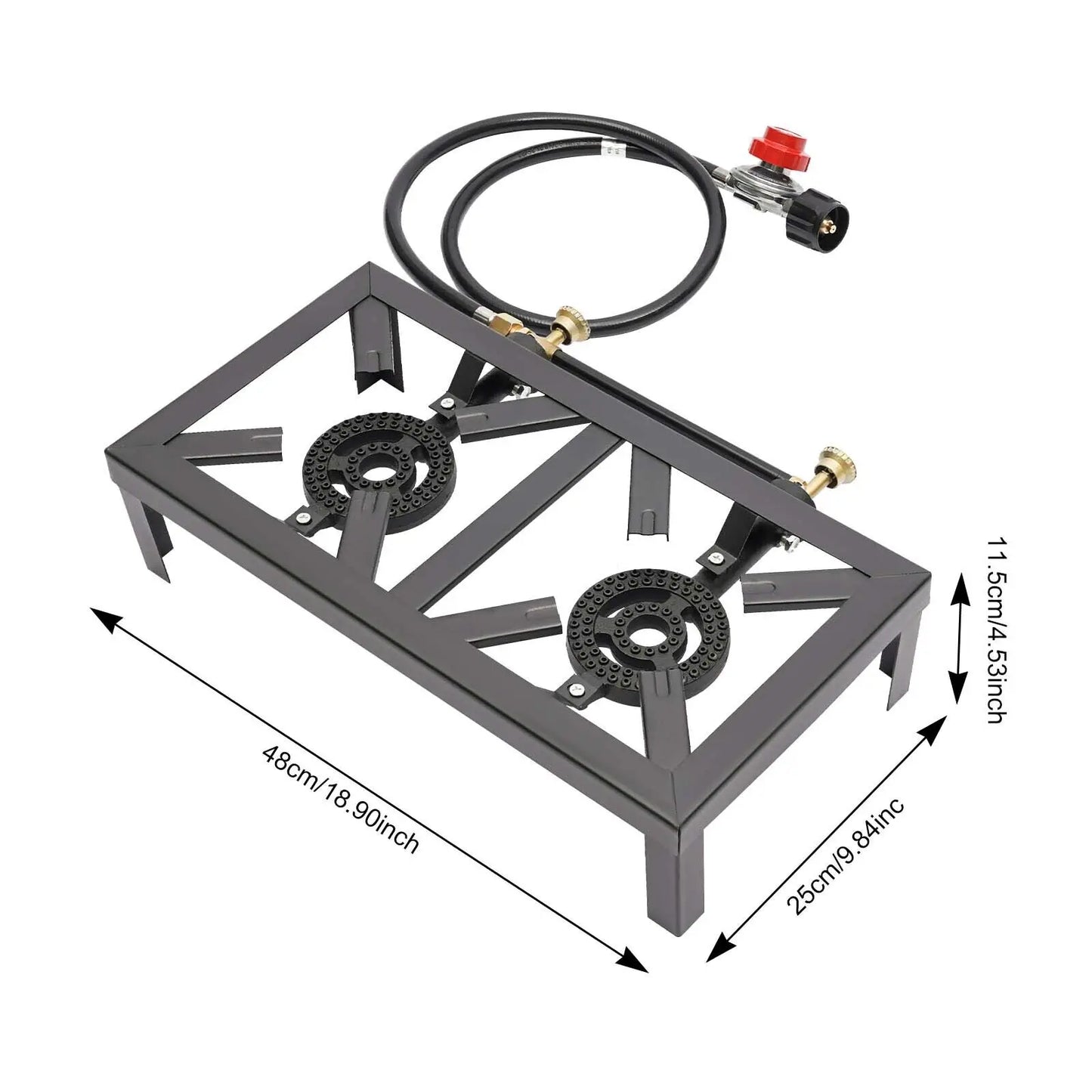 Cast Iron Double Burner