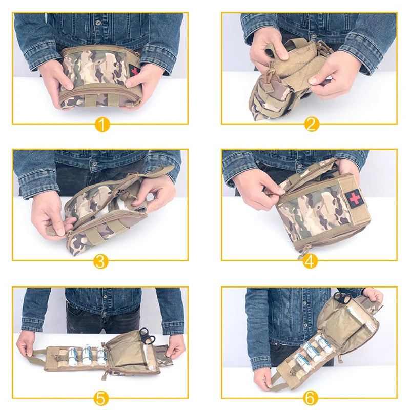 Molle Bag First Aid Kit Medical Package