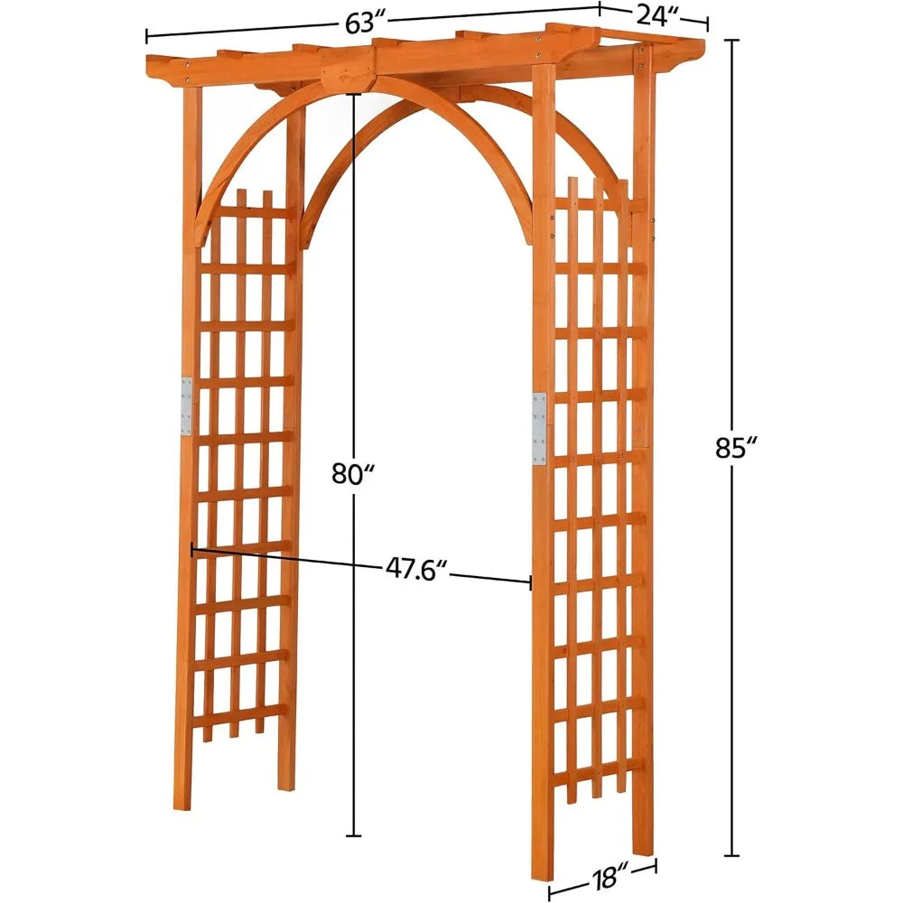 Wooden Garden Trellis Horticulture 85in