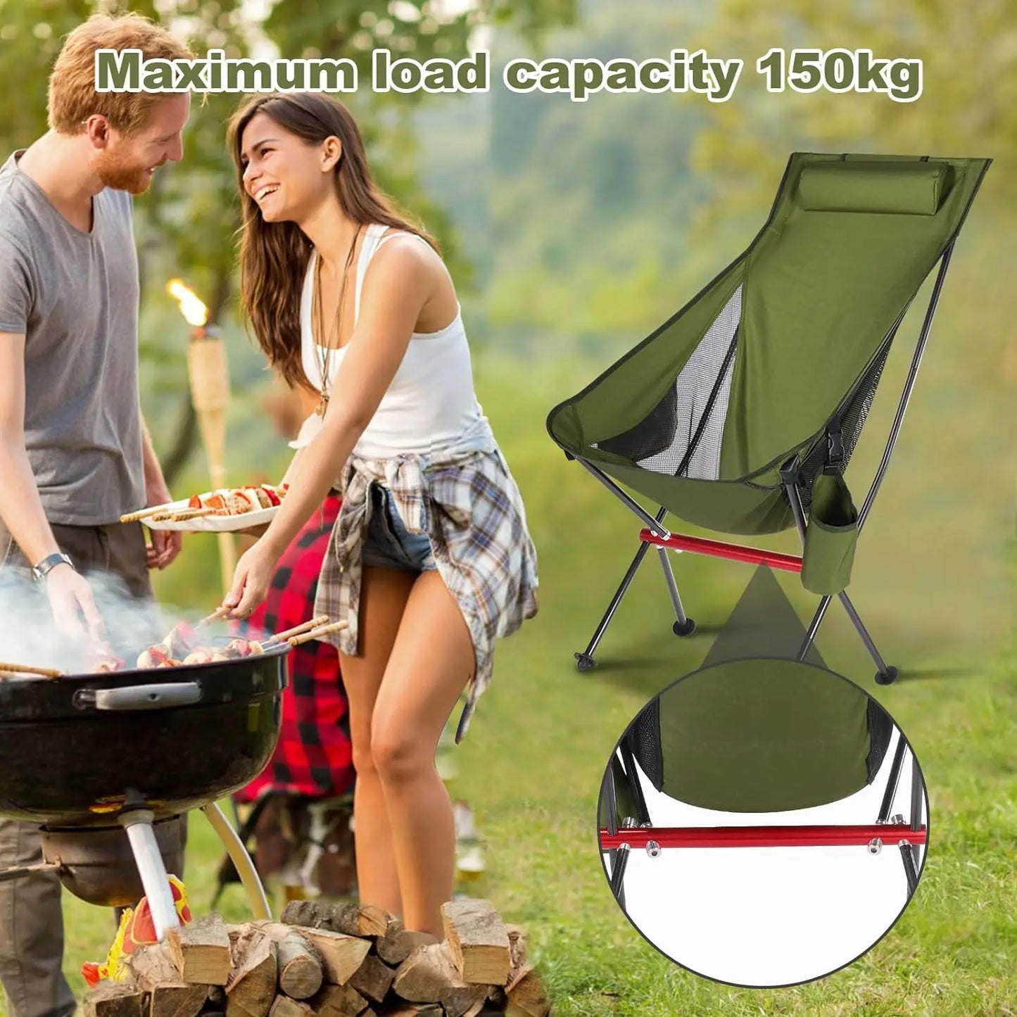 Outdoor Camping Ultralight Folding Chair