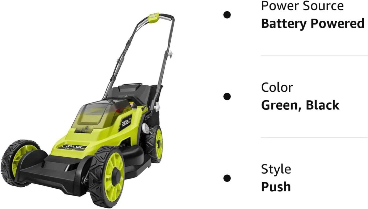 18V 13 in. Cordless Battery Push Lawn Mower (Tool Only)