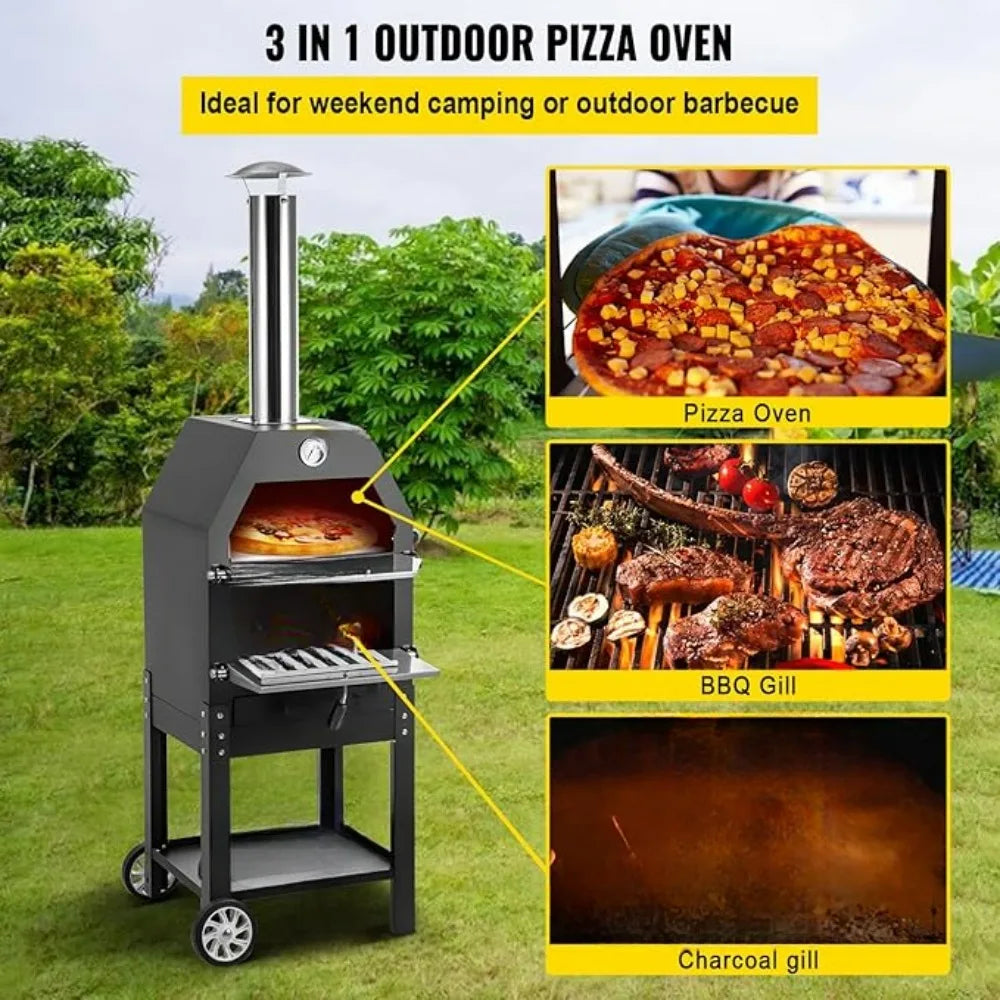 Wood Burning Outdoor Pizza Oven