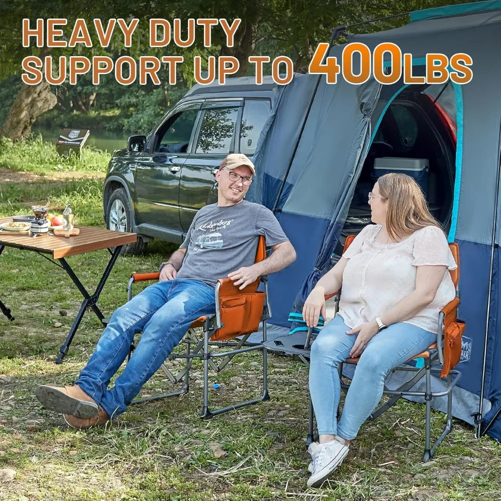 Heavy Duty Camping Chair with Compact Size,