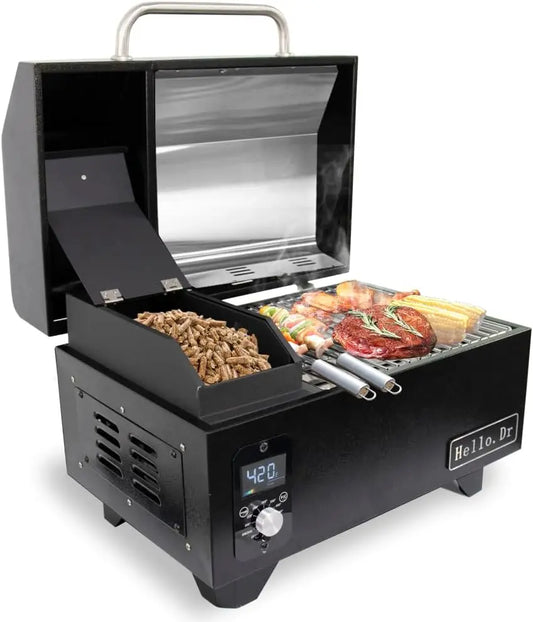 Wood Pellet Grill Smoker,