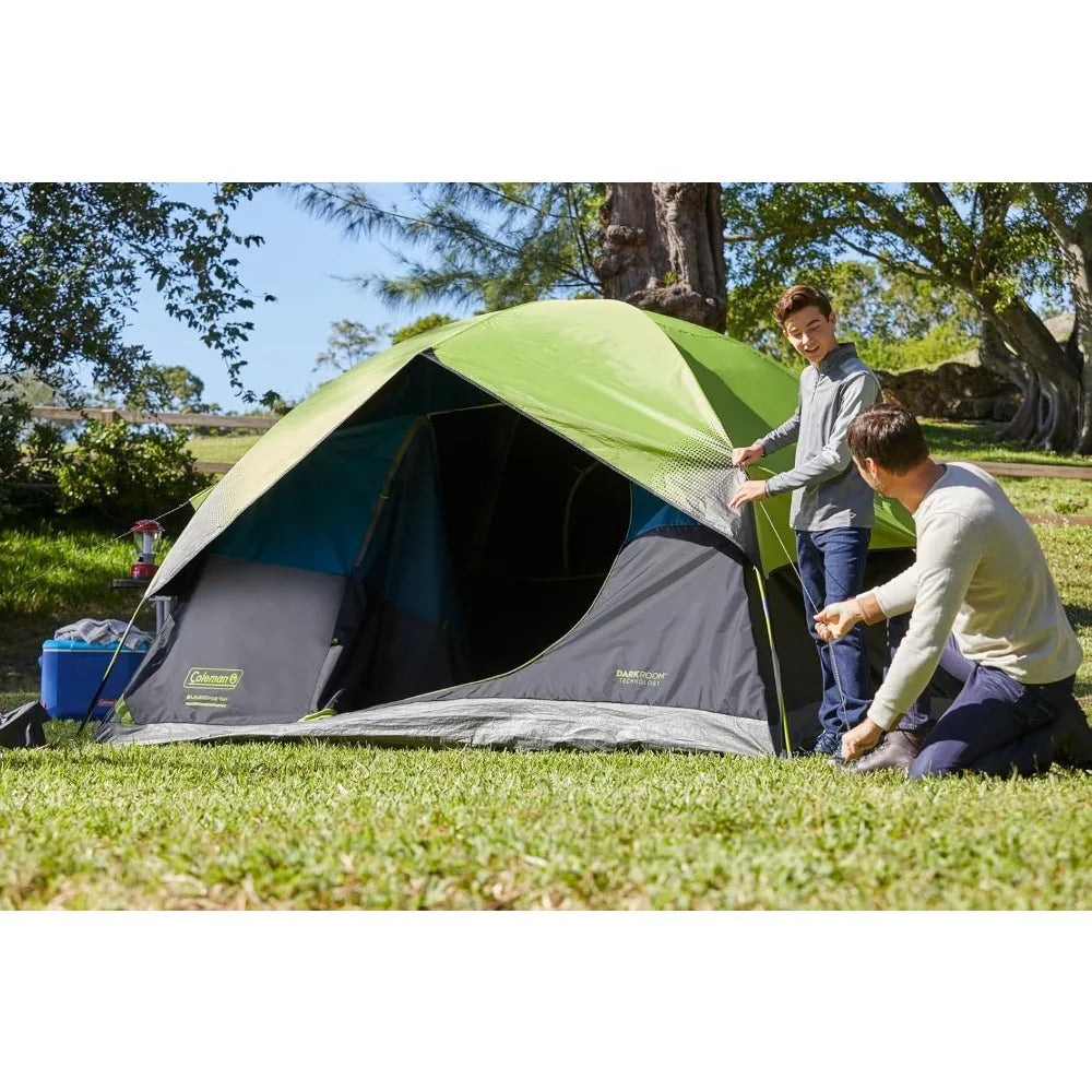 6 Person Tent Blocks 90% of Sunlight