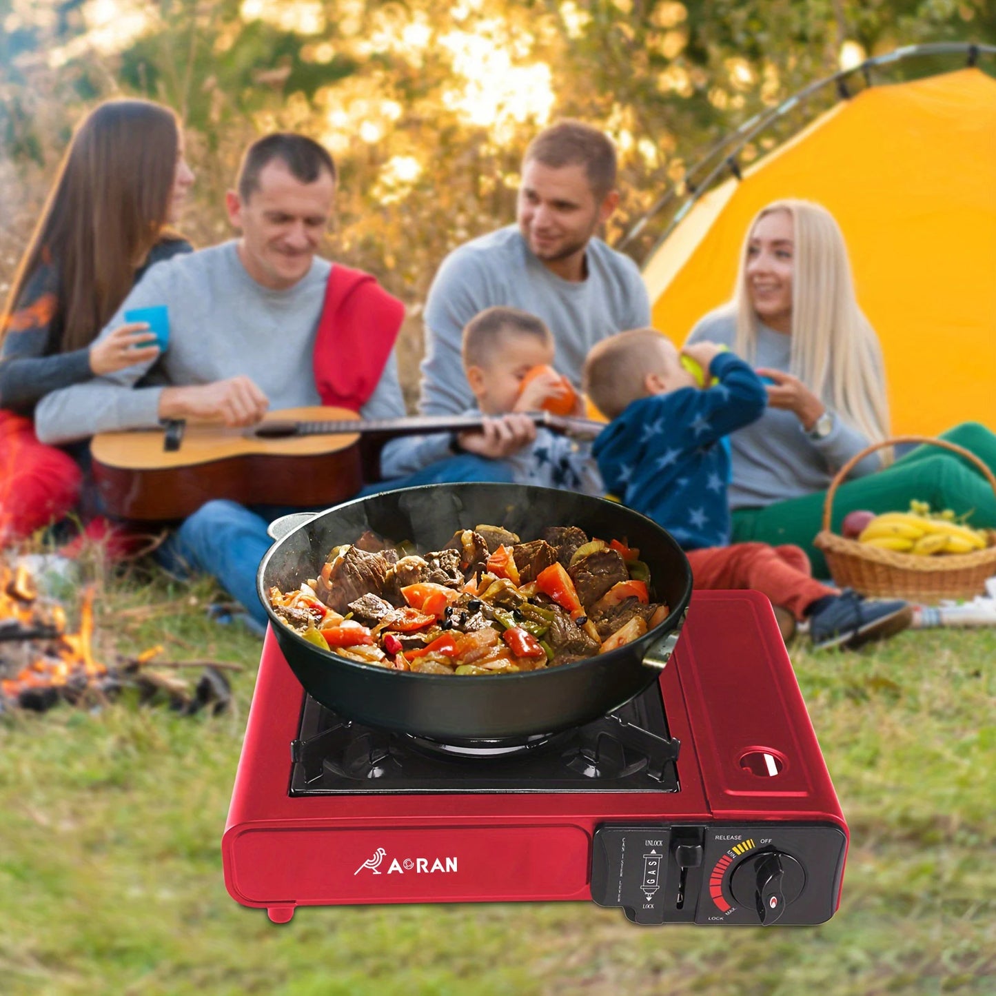 Portable Gas Stove Picnic Home Camping Equipment