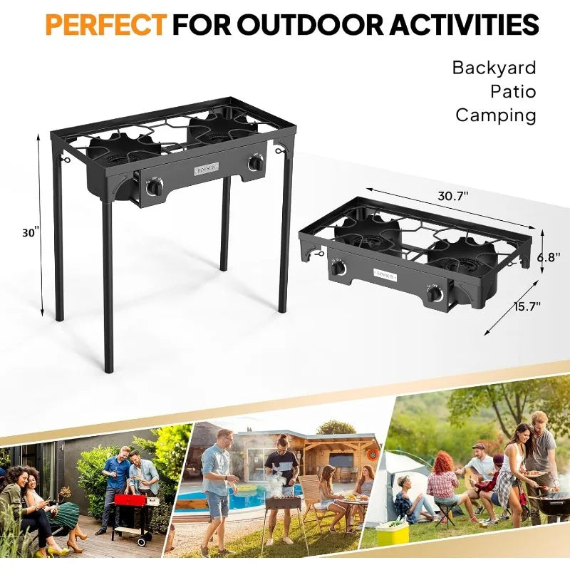 Outdoor Propane Gas Stove 150,000 BTU