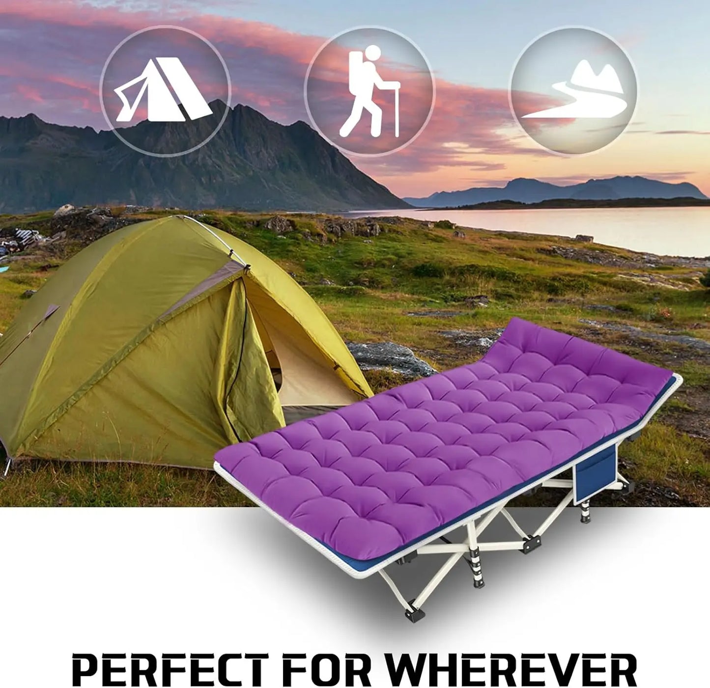 Heavy Duty Camping Bed