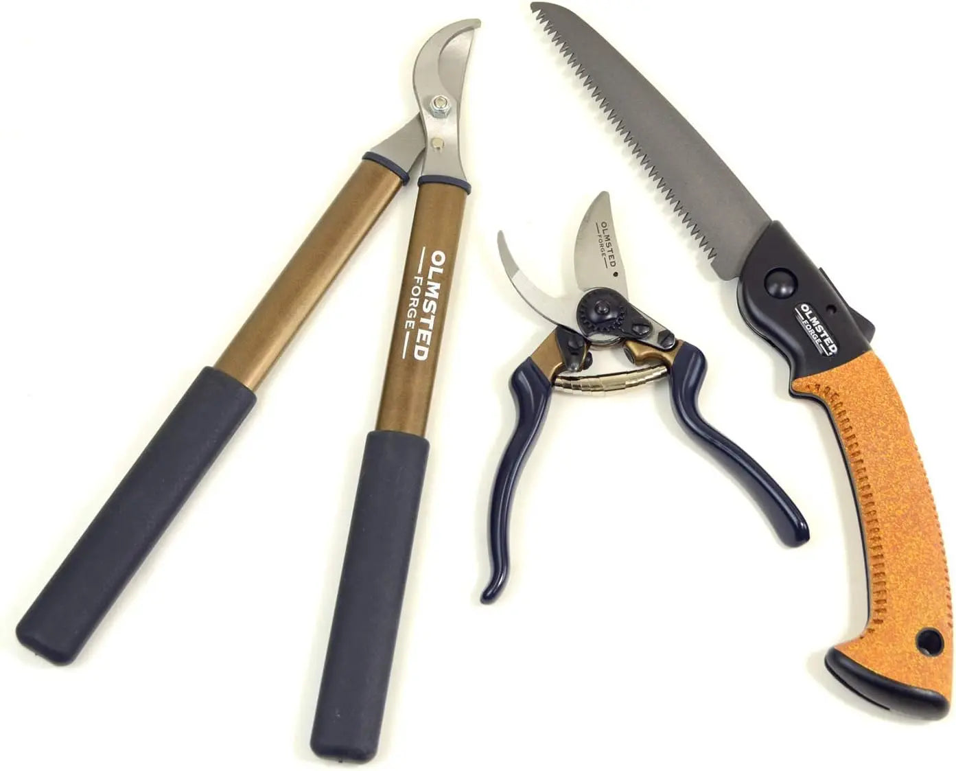 Pruning Tool Kit, 3 Pcs: Pruner, Saw & Lopper