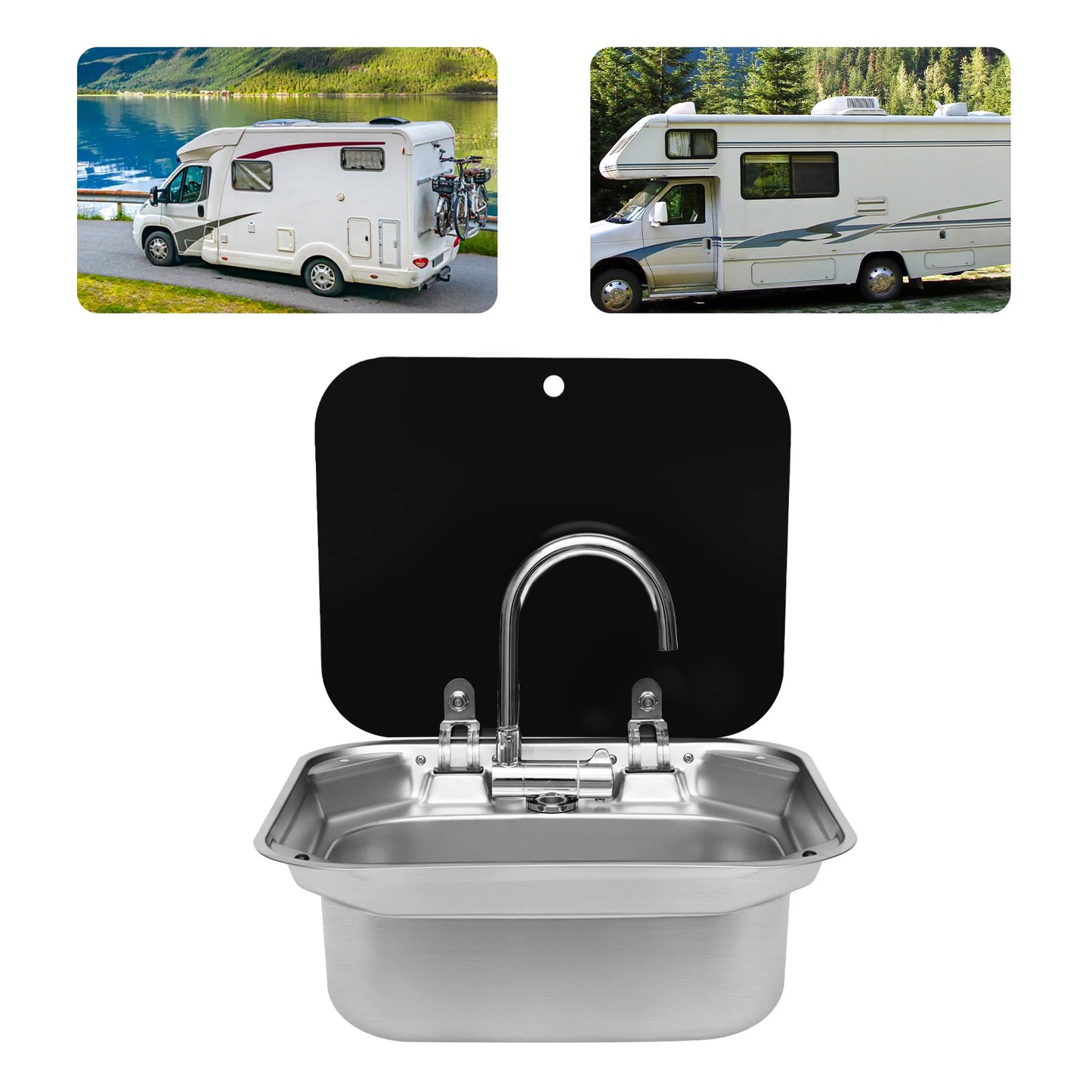 Single Bowl RV Caravan Sink