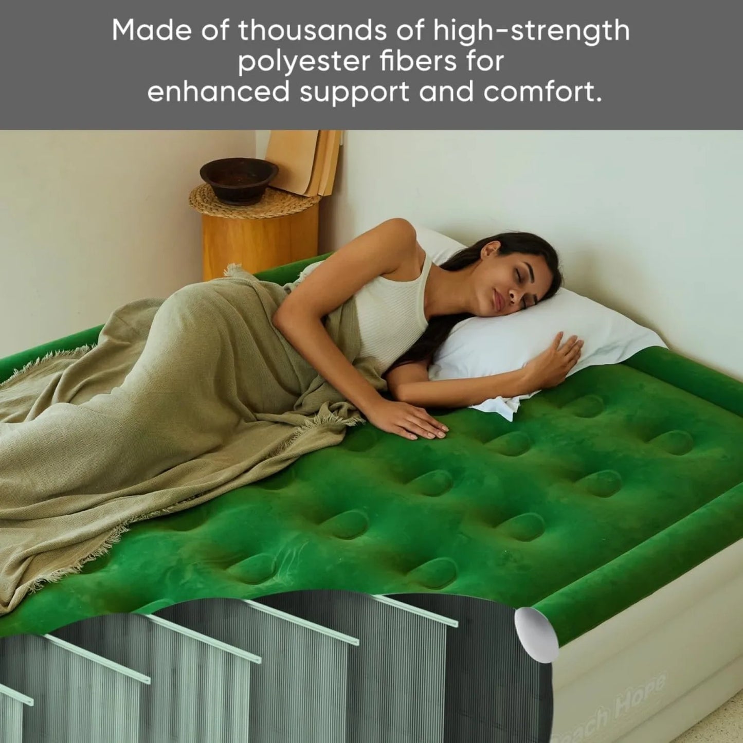 Air Mattress Queen Size with Built-in Pump