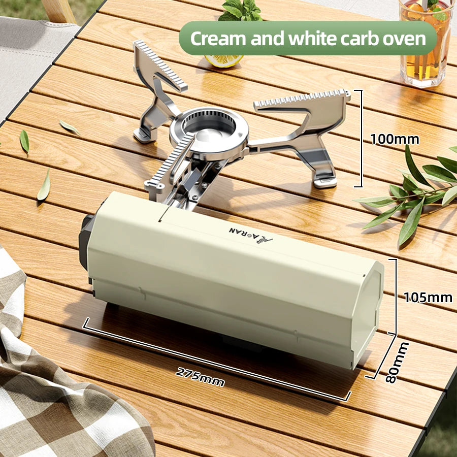 Portable Integrated Card Gas Stove for Camping & Hiking