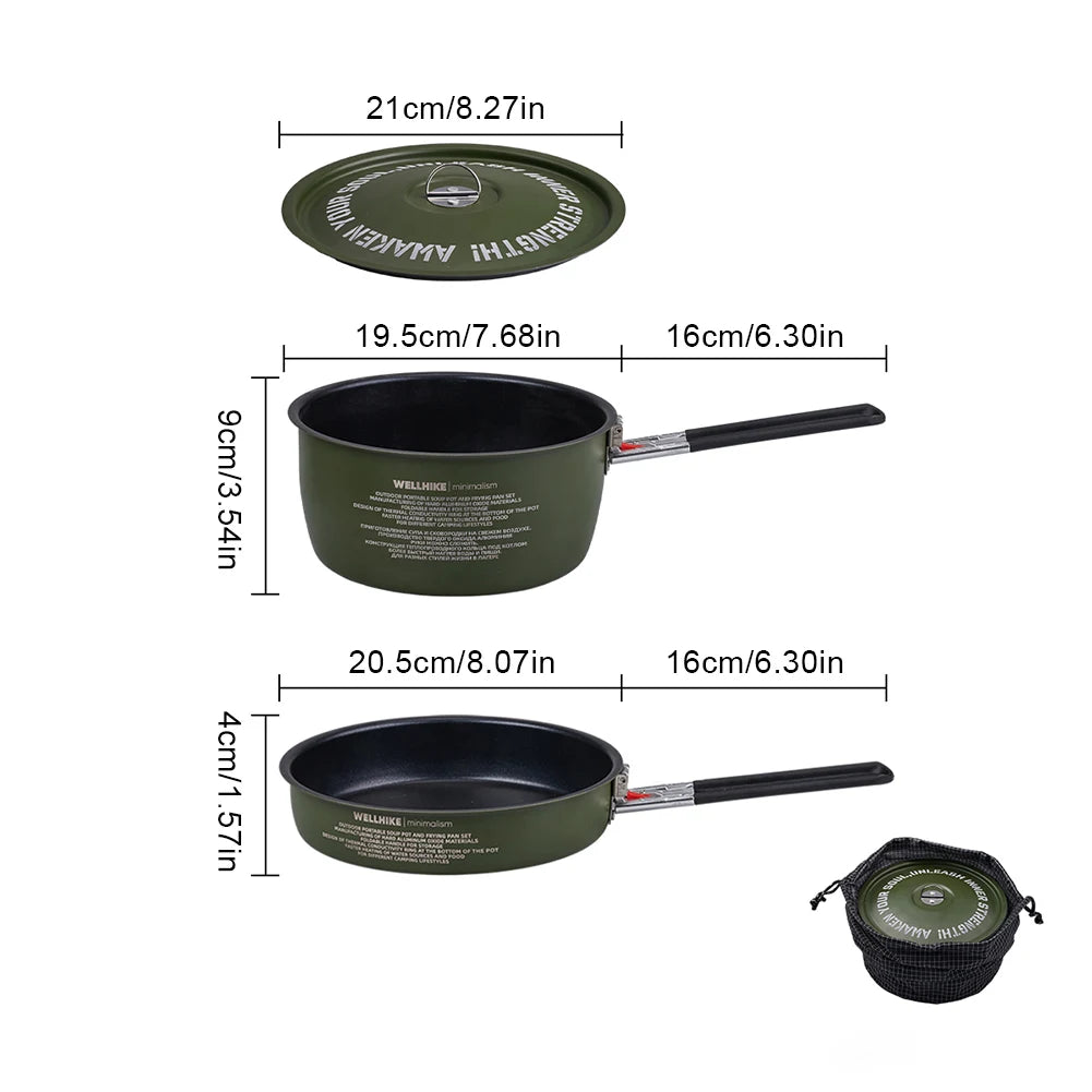 Camping Cookware Set