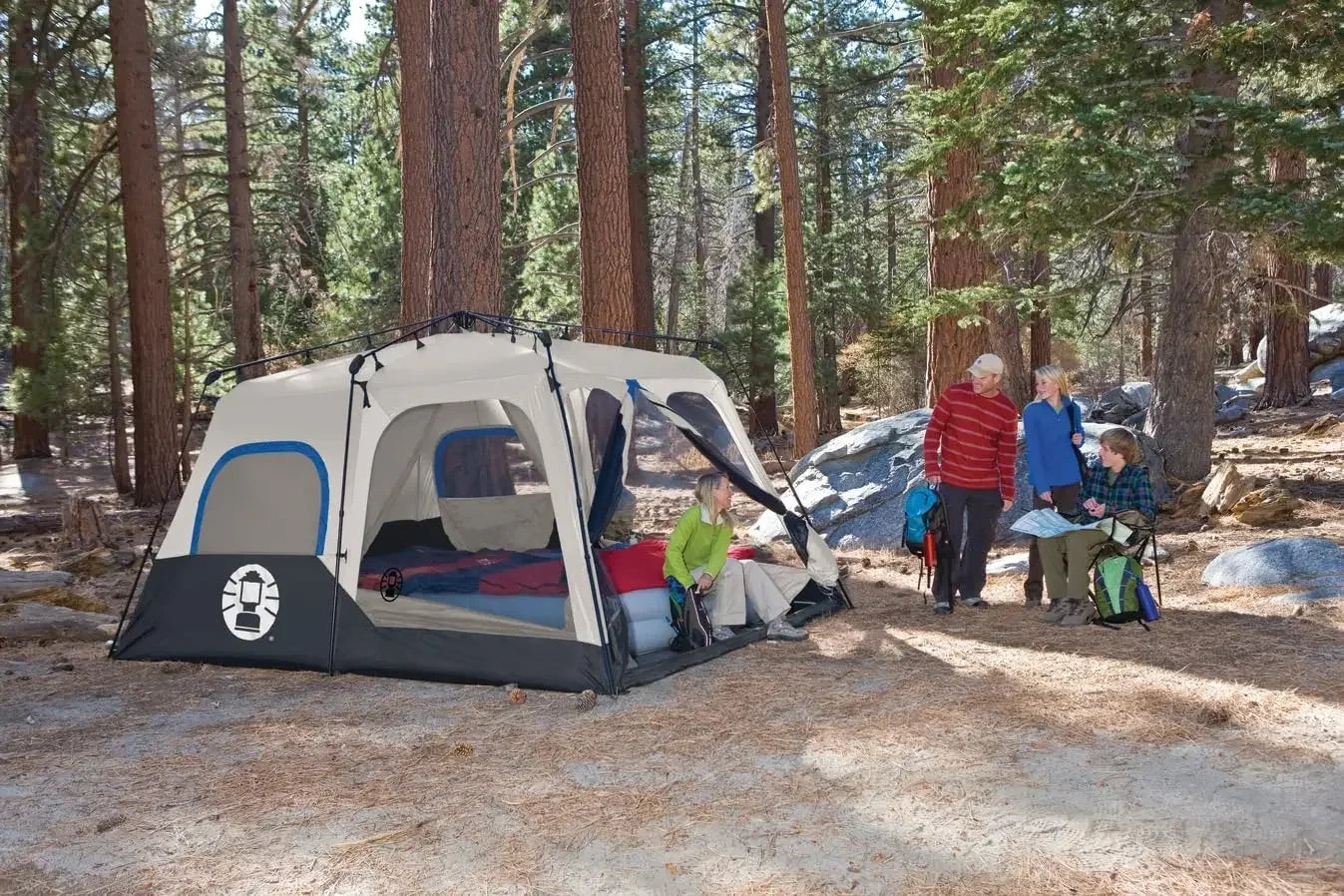 10 Person Instant Setup, Weatherproof Tent