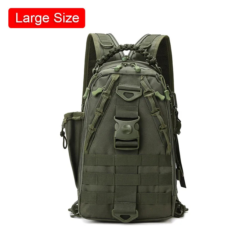 Waterproof Outdoor Multifunctional Camping Rucksack, Shoulder Bag