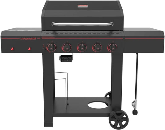 5 Burner Propane Barbecue Gas Grill