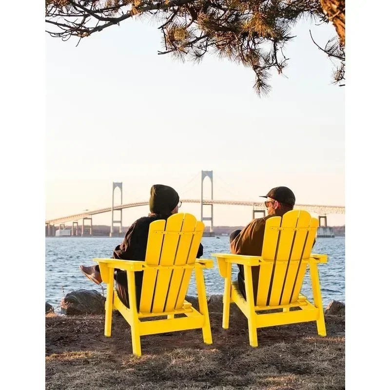 Multicolor Adirondack Chair - HDPE polyethylene wood