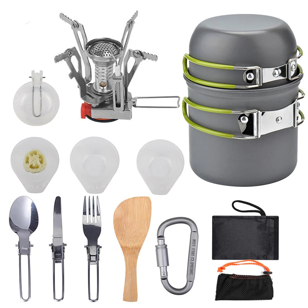 Camping Hiking Cookware /Tableware Set