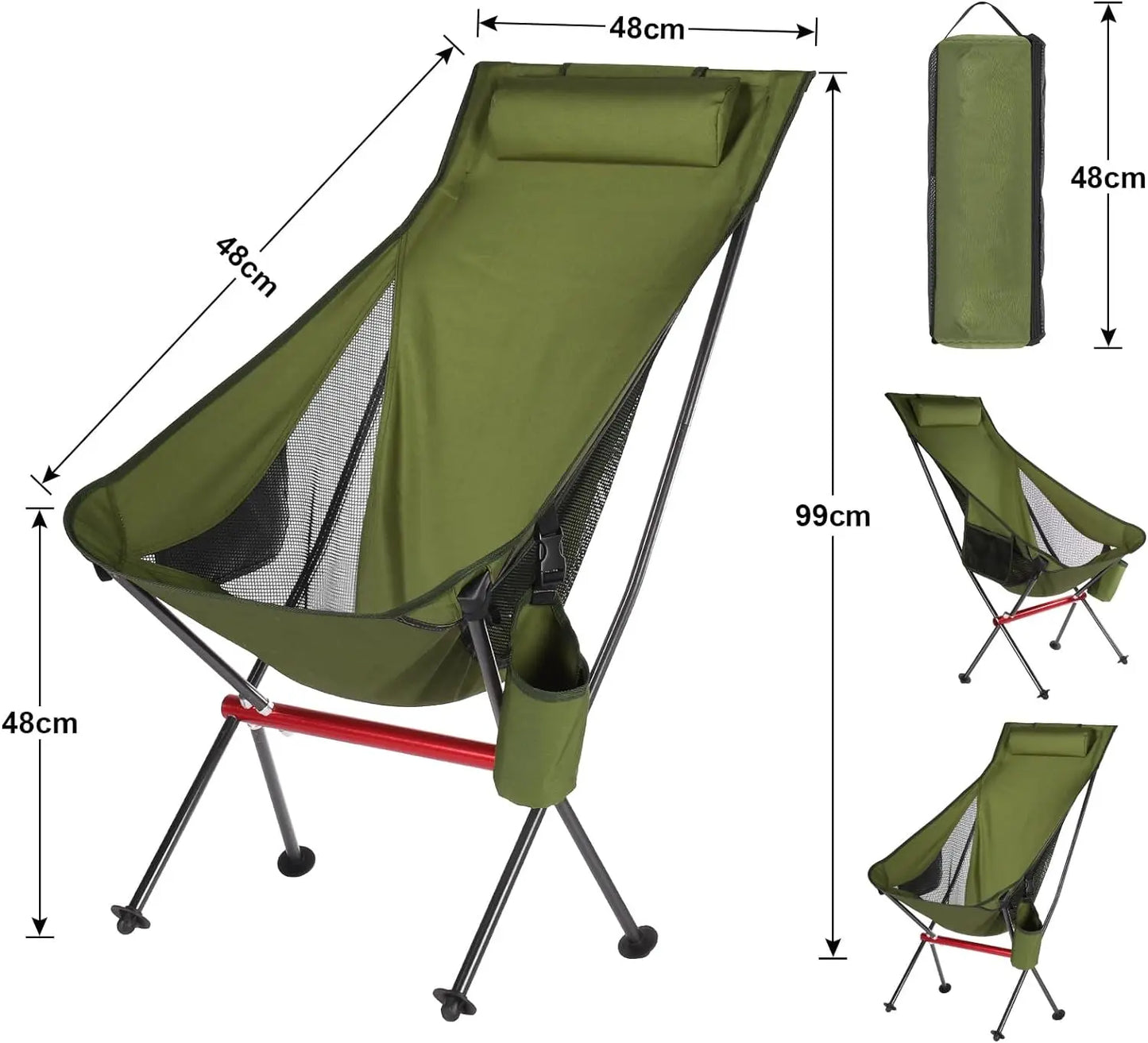 Outdoor Camping Ultralight Folding Chair