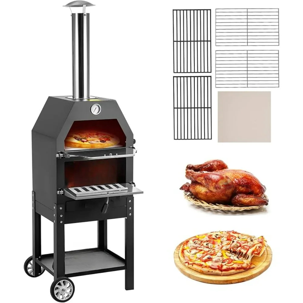 Wood Burning Outdoor Pizza Oven