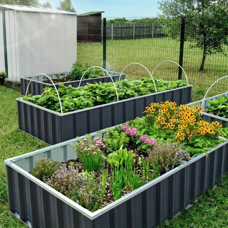 Elevated Raised Planter Flower/Vegetable Grow Box,