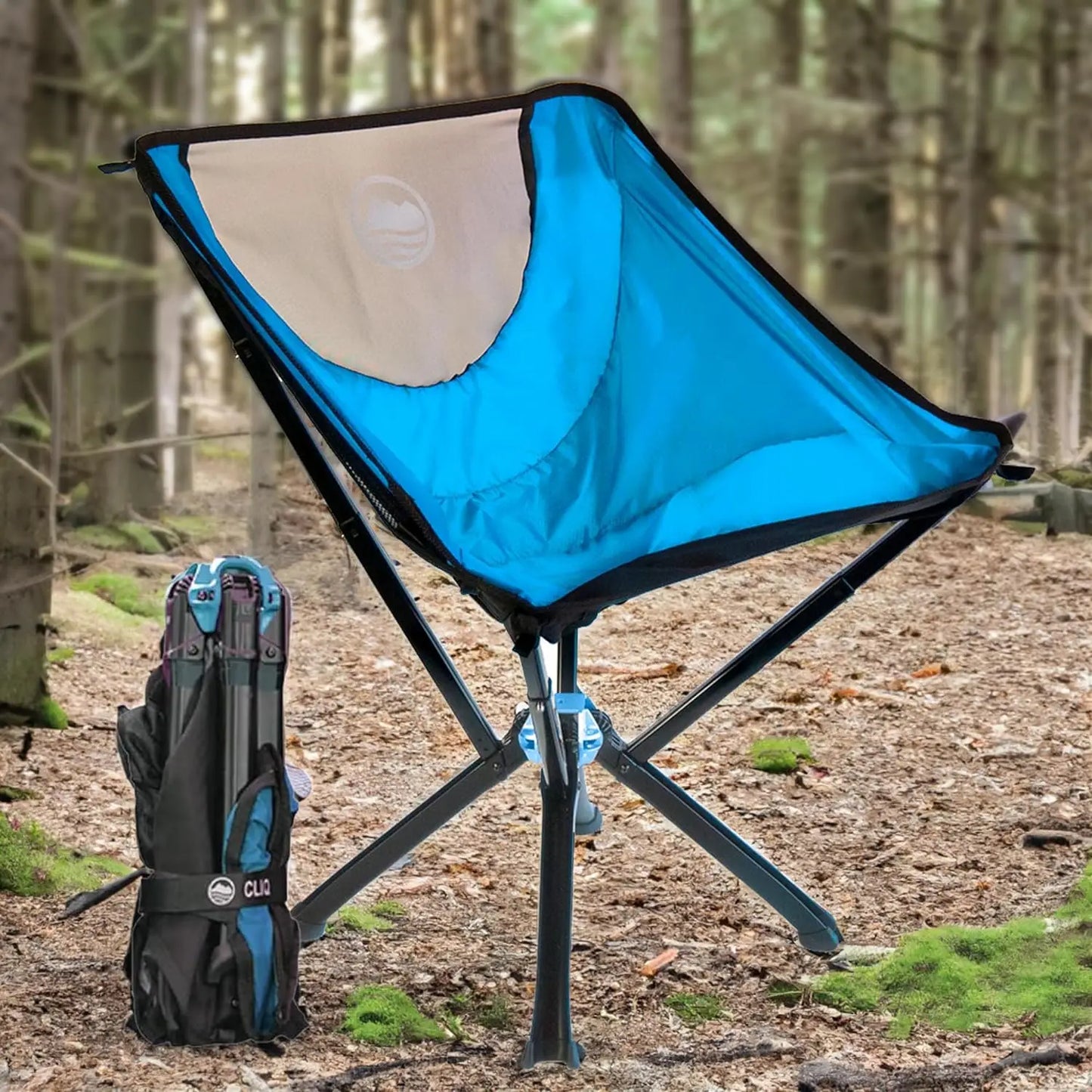 Lightweight Folding Chair for Camping - Supports 300 Lbs