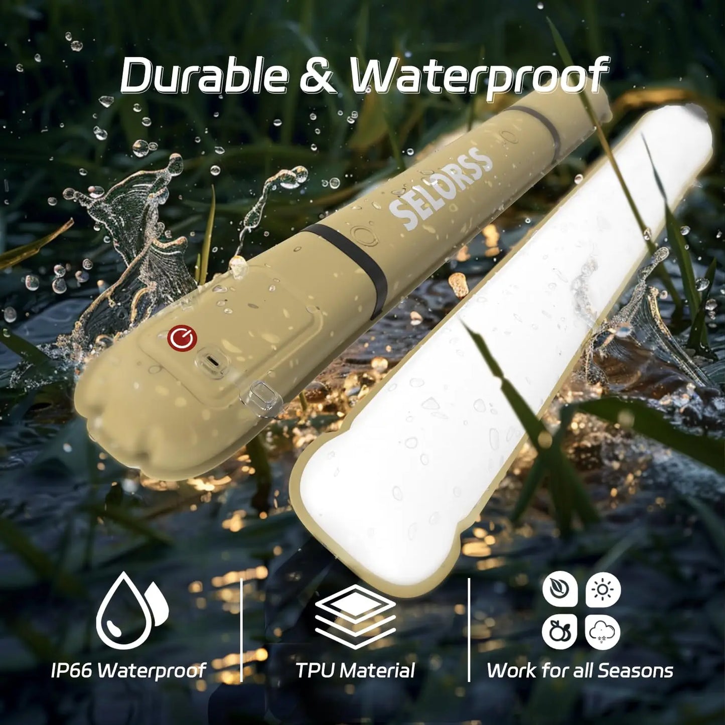 Rechargeable Portable Camping Strong Light