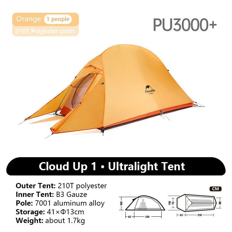 1 Person Tent Ultralight Double Layer