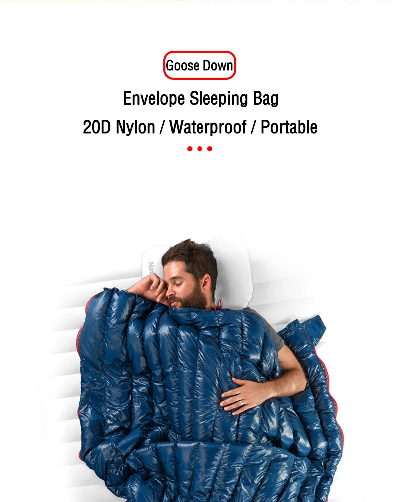 Goose Down Ultralight Sleeping Bag