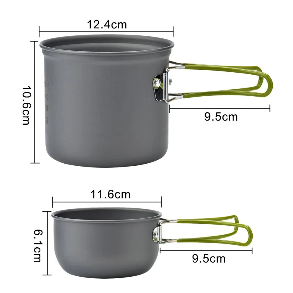 Camping Hiking Cookware /Tableware Set