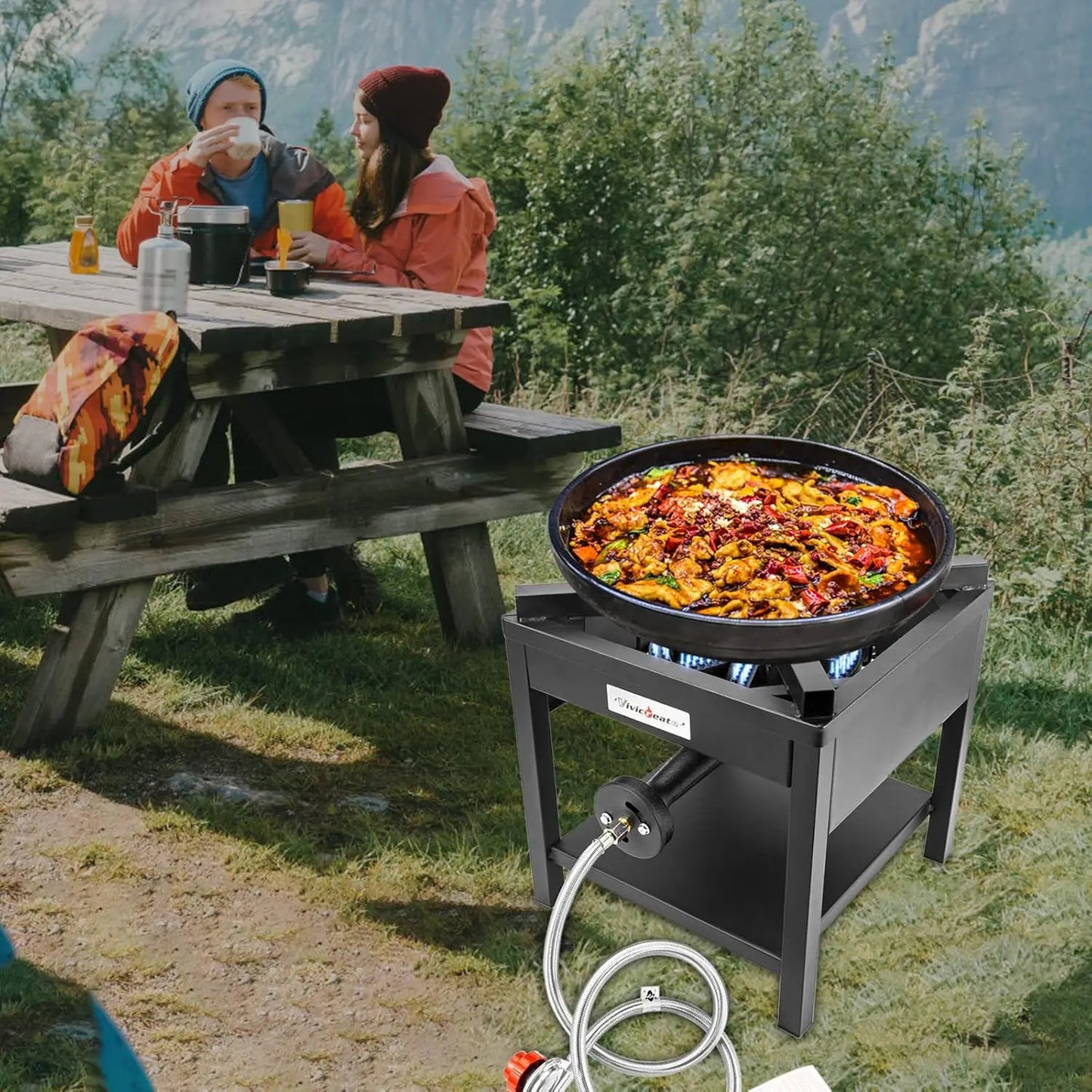 Camping/Outdoor Kitchen Griddle/Grill propane gas