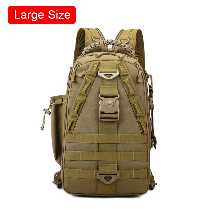 Waterproof Outdoor Multifunctional Camping Rucksack, Shoulder Bag