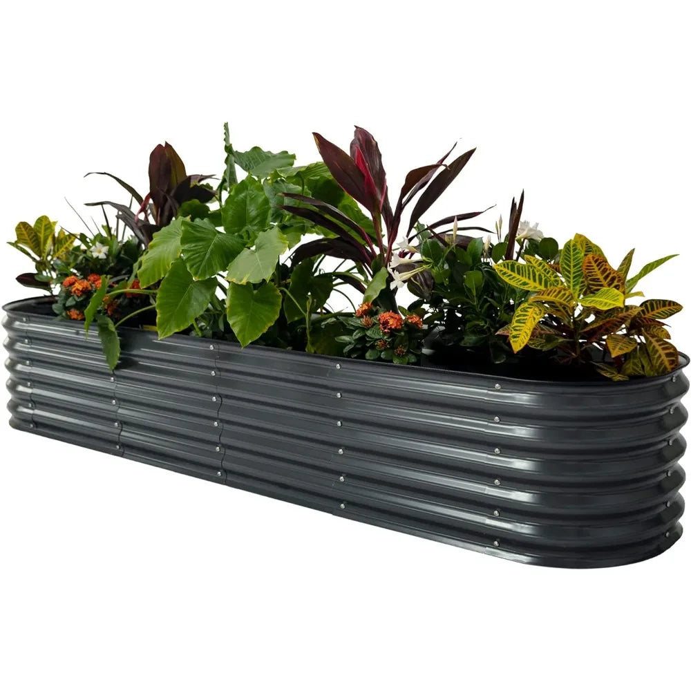 Raised Garden Bed Kits, 17" Tall 8ft X 2ft